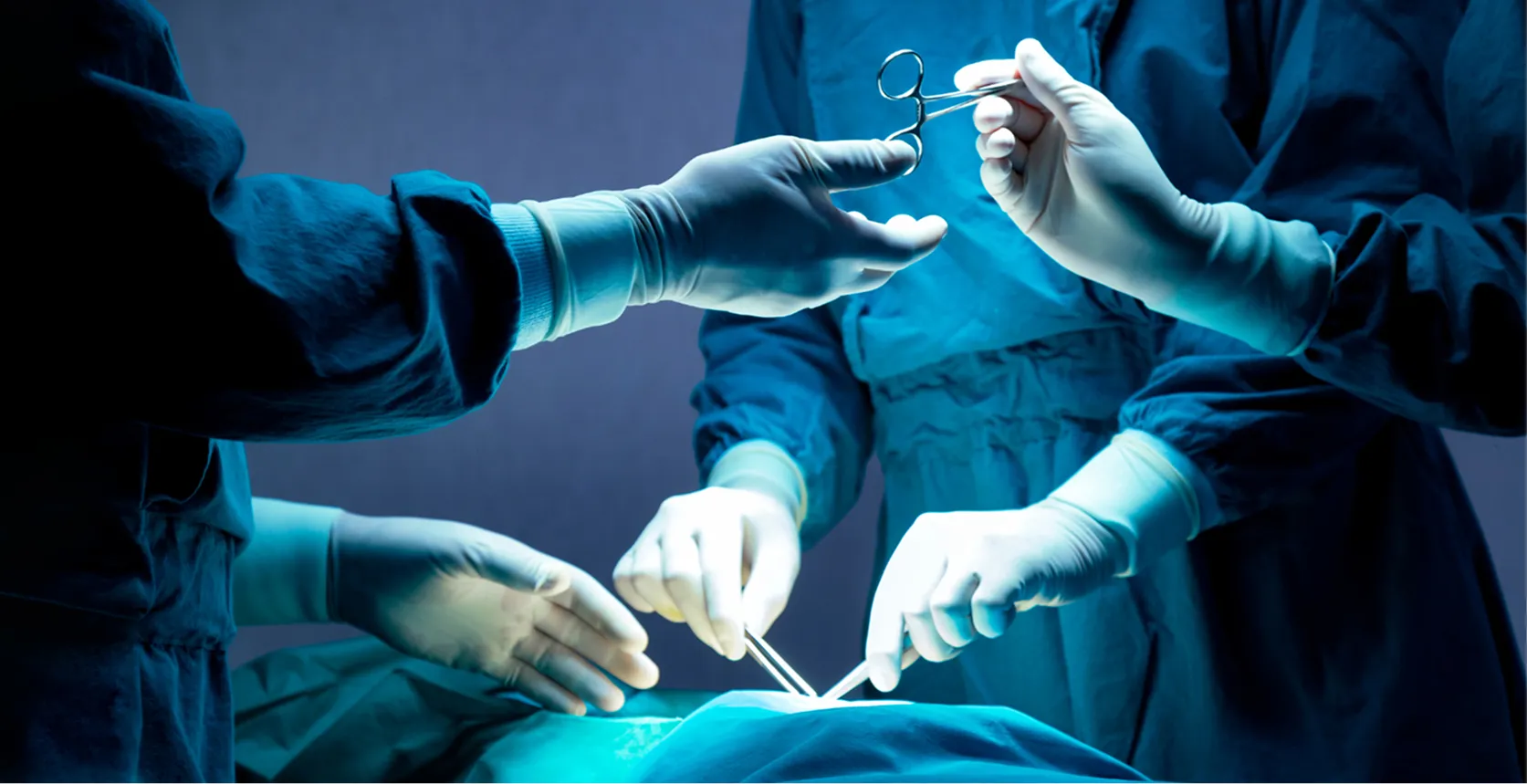 Surgeons in the operating room